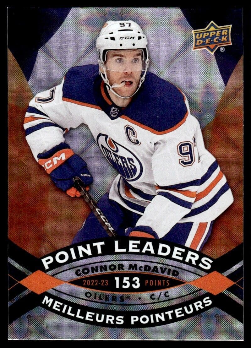 Generic Connor McDavid 2023-24 Upper Deck TH Point Leaders